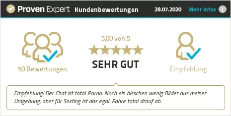 Erotikchat Bewertung Siegel Proven Expert